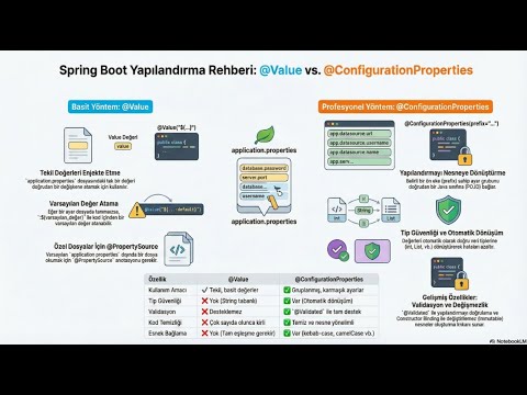 Spring Boot Konfigürasyon Yönetimi: @Value vs @ConfigurationProperties ...