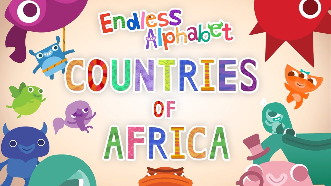 Endless Alphabet #23 - Learn to Spell Countries of Africa with