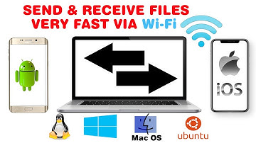 How to Send Files Via WiFi Direct from Phone to PC & from PC to Mobile | Wireless Files Transfer