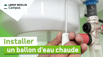 Comment installer un petit ballon d'eau chaude ?