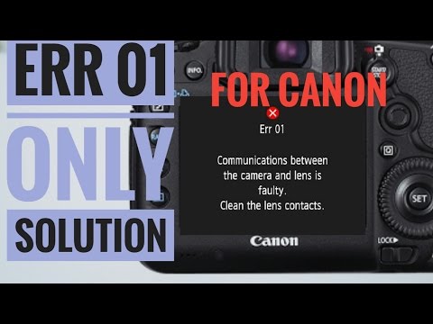 Canon Error|Fix: 'Err