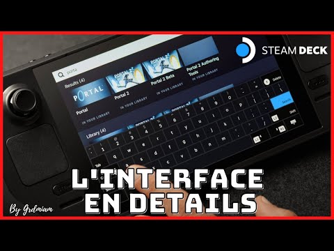 STEAM DECK l’interface