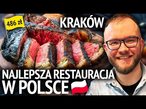 NAJLEPSZA RESTAURACJA W POLSCE jest w Krakowie! Stek w Fiorentina Dom Polski (Kraków) GASTRO VLOG