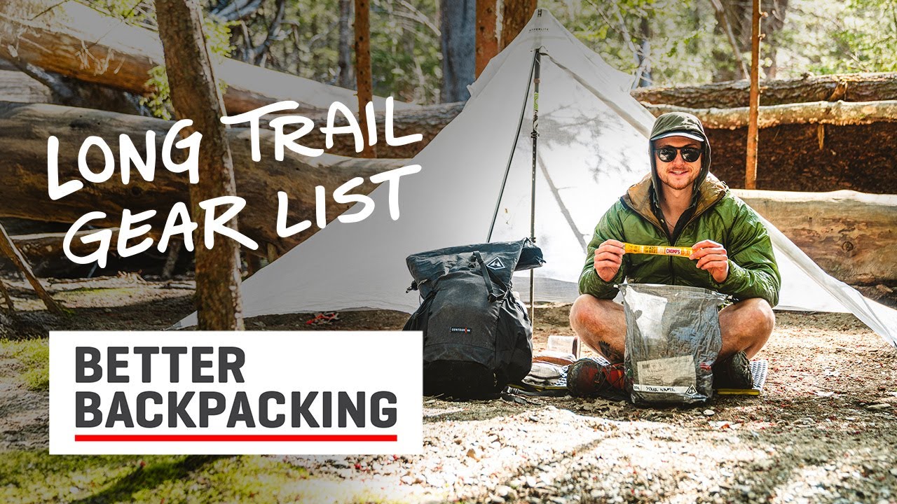Long Trail Gear List | Nash Calvin