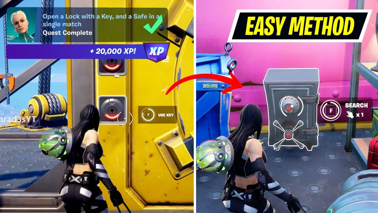 How to EASILY Open a Lock with a Key, and a Safe in a single match