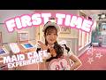 First Time Visit at a Japanese Maid Cafe | at-home cafe