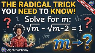 How to Solve Radical Equations Step-by-Step | Solve for m
