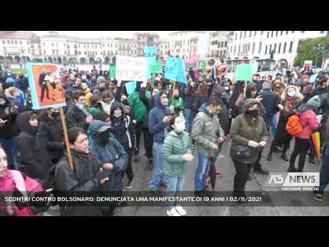 SCONTRI CONTRO BOLSONARO: DENUNCIATA UNA MANIFESTANTE DI 19 ANNI | 02/11/2021