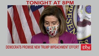 Democrats Promise New Trump Impeachment Effort | Diya TV News