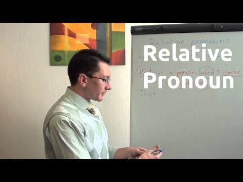 Максим Ачкасов - Относительные местоимения (relative pronouns) в английском языке