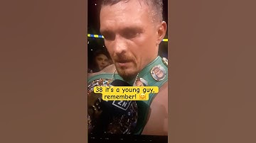 Oleksandr Usik vs Dubois 2. Words after the fight!
