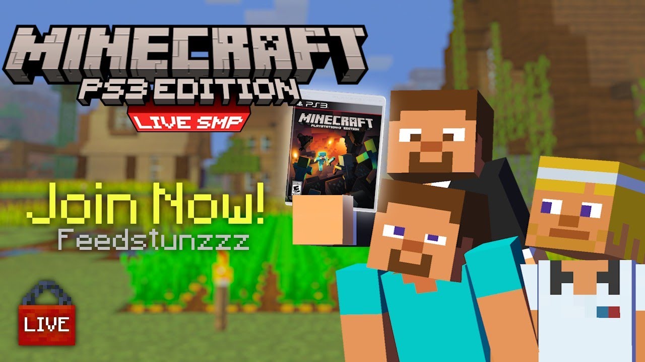 Minecraft PS3 SMP With Viewers! Building Bases! (1.13 Multiplayer)