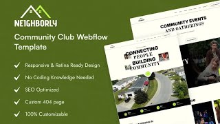 How to Use Neighborly Webflow Template | New Webflow Community, Charity & Nonprofit Template