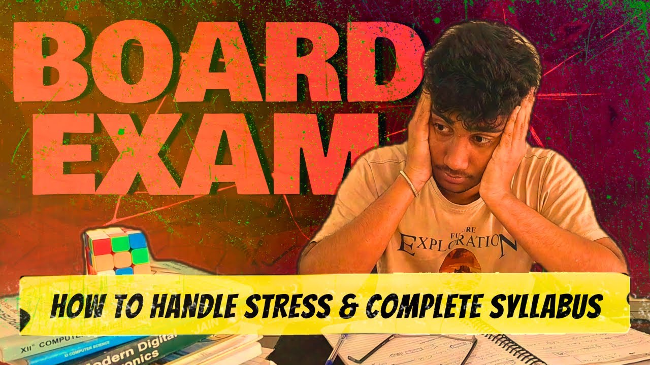 HOW TO handle EXAM STRESS and PRELIMS 😥| PRACTICAL TIPS #boardexam # ...