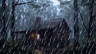 Rain Sound to Sleep Deeply and Relax in 3 Minutes  Sound of Rain and Thunder