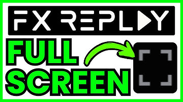 How To FULL SCREEN FX Replay (QUICK & EASY) 2025