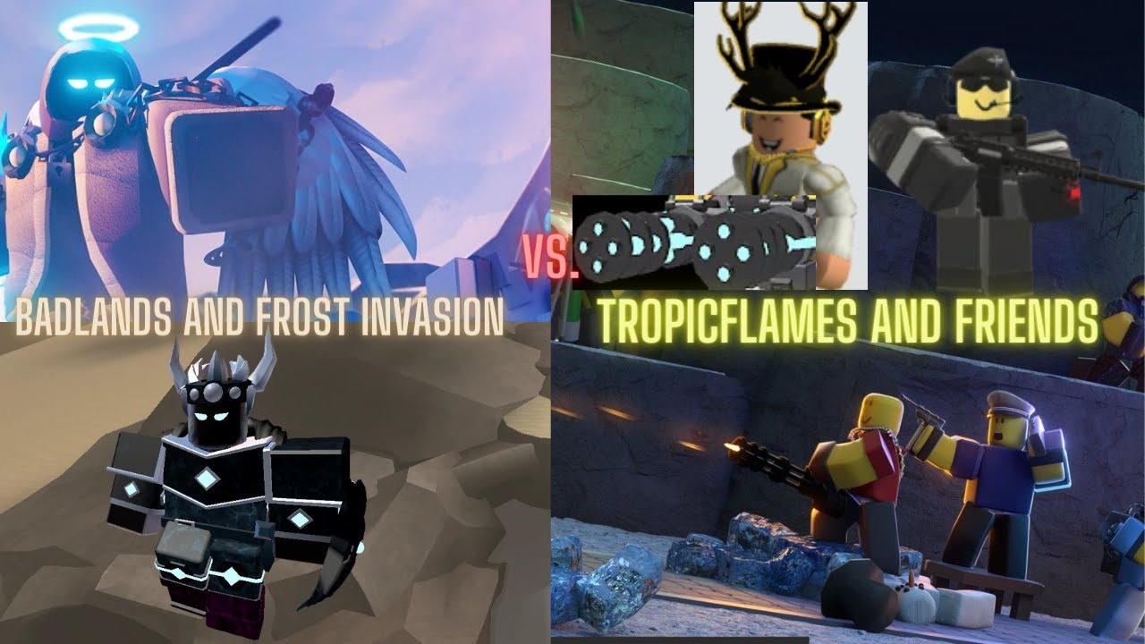 PLAYING TDS FROST EVENT AND BADLANDS IN TDS