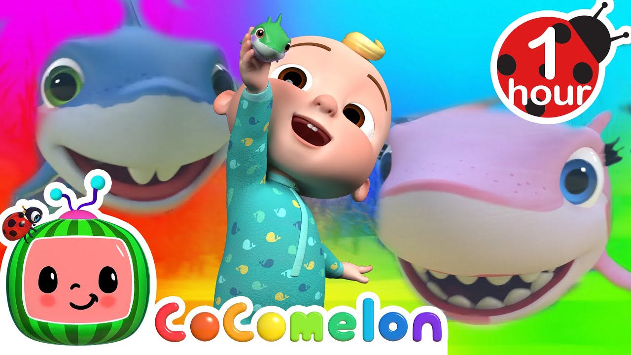 Baby Shark (Colors) | Cocomelon - Nursery Rhymes | Colors for Kids ...