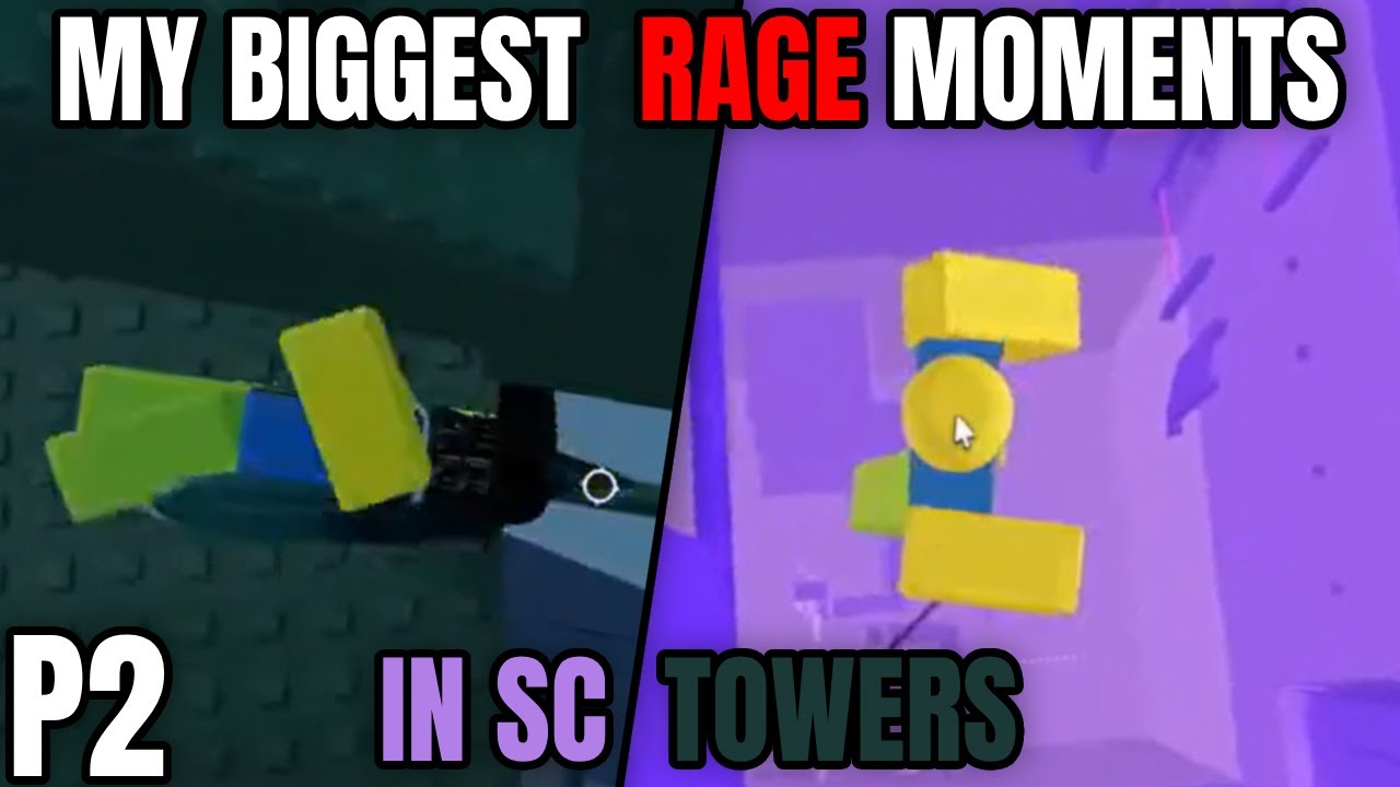 мои самые яркие моменты ярости в SC TOWERS ЧАСТЬ 2 (ETOH) - roblox