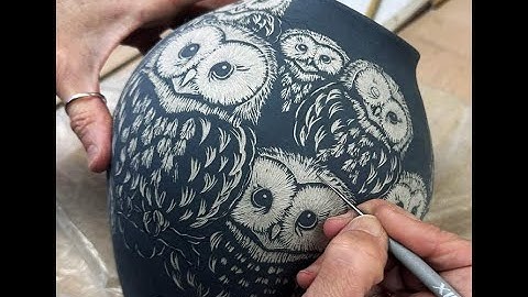 How to Make Sgraffito Pottery – Step-by-Step Tutorial: Tools, Materials, and Process