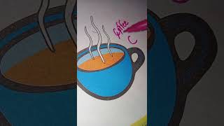COFFEE LOGO 😇☕ DESIGN ATTRACT SHORT#subscribe #channel