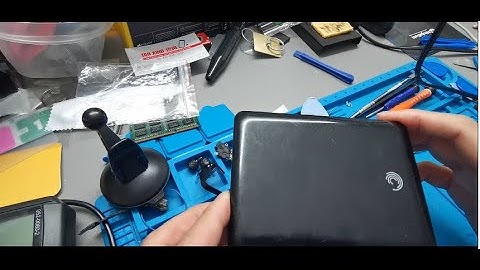 how to  disassembly removal Seagate GoFlex portable disk (1TB ) from enclosure in two minitues