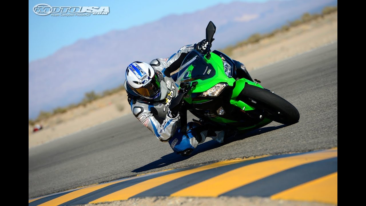2013 Kawasaki Ninja Line-Up Ride Day - MotoUSA - YouTube