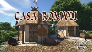 Where did the first Romans live? - The Hut of Romulus - Latin