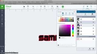 How to Shadow System Fonts in Cricut Design Space