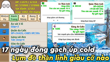 Ngọc rồng online - thành quả 17 ngày úp đệ bên cold chờ ngày mua găng hủy diệt