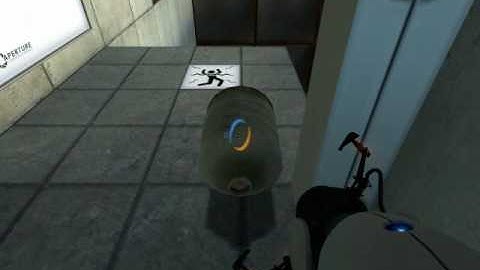 Portal Chamber 18 - OoB slow Run Route by PhasmidTutorials