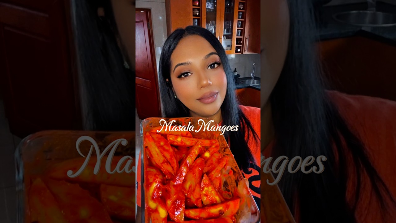 I’m South African Indian of course we eat our mangoes tossed in masala