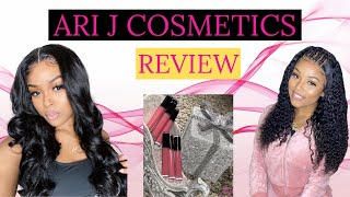 Honest Ari J Cosmetics Review | Wholesale Lip gloss Vendor