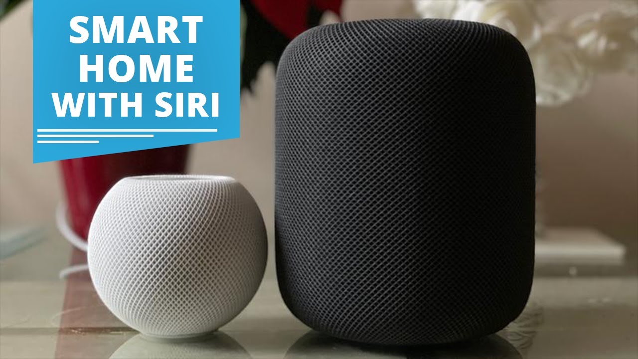 Smart Home With Siri - Living in Apple Smart Home - YouTube