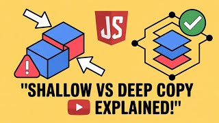 Shallow Copy vs Deep Copy in JavaScript: Understanding the Difference | Javascript interview Ques