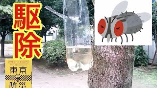 【東京防災】ハエ取り器を作る