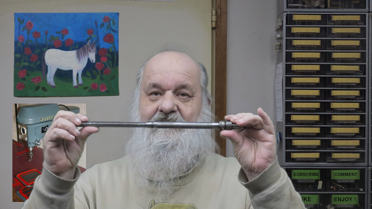 Repairing two drill press spindles YouTube
