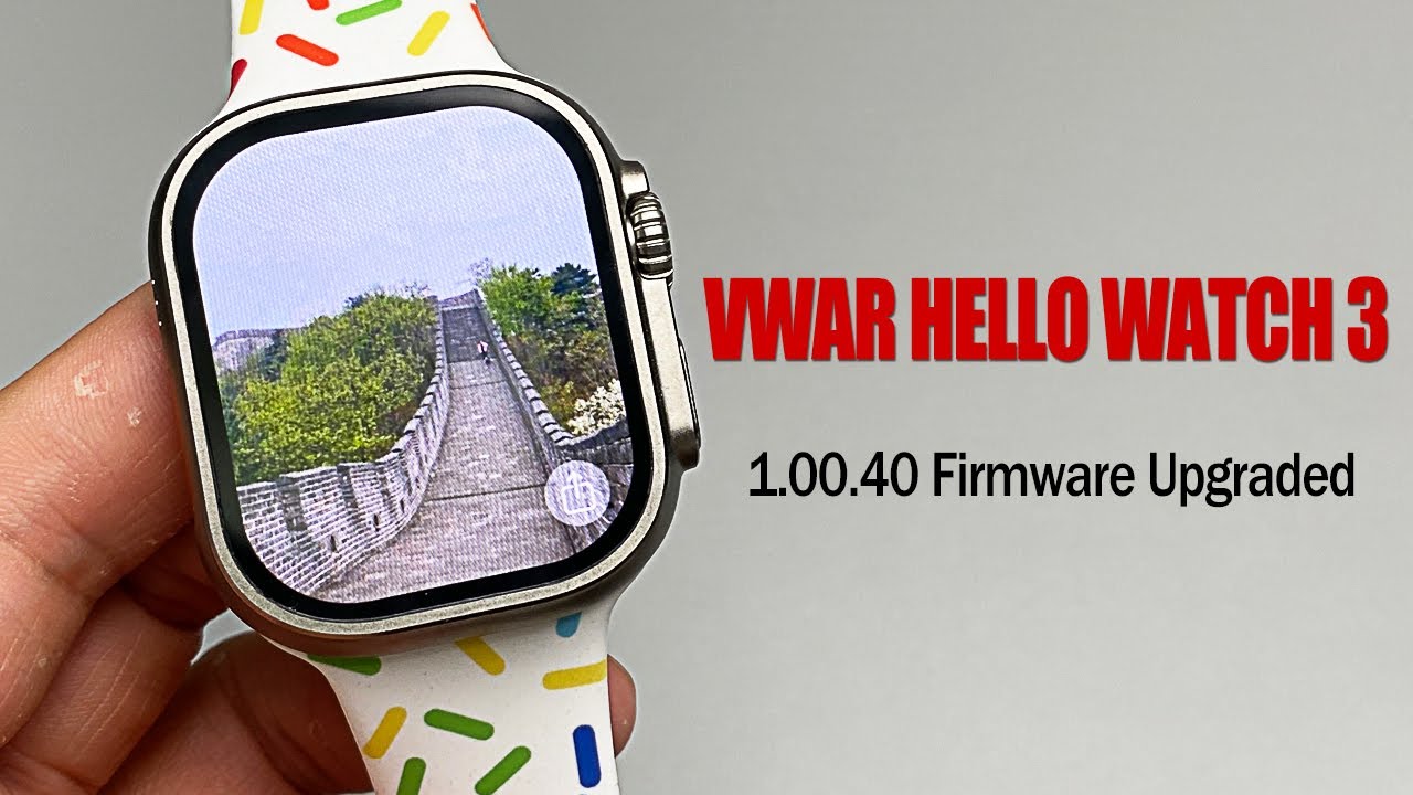 VWAR Hello Watch 3 + Plus Smart Watch Ultra 2 49mm AMOLED 4GB ROM – vwar