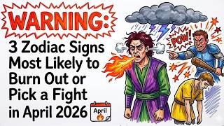WARNING: 3 Zodiac Signs Most Likely to Burn Out or Pick a Fight in April 2026