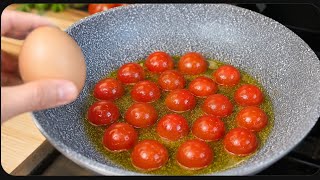 Do you have tomatoes and eggs? You can make this recipe in 5 minutes!