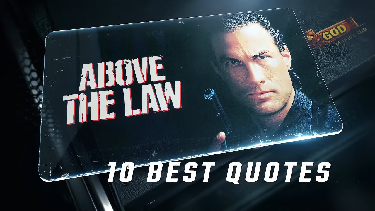 Above The Law 1988 | 10 Best Quotes