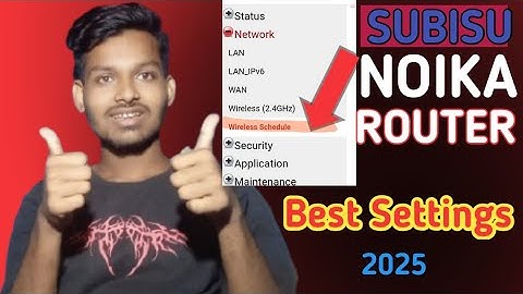 NOIKA Router Best Settings (schedule time) Noika Router me Time Set Karo 😮