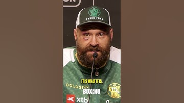 Tyson Fury Reacts To Oleksandr Usyk Loss