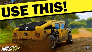 Hummer H1 Evo 1 IS ACTUALLY USEFUL in Grand Races! - The Crew Motorfest - Daily Build #70