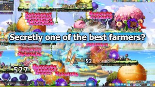 Maplestory - Full map clears holding one hotkey