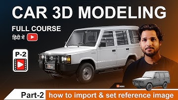 2️⃣ Part 2: 📥 Import References in Maya Like a Pro for Car Modeling ( blueprint )
