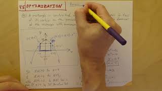 Math 140 Section 4.5 - Optimization