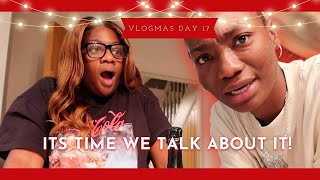 VLOGMAS DAY 17 | WE NEED TO TALK ABOUT WHAT'S BEEN GOING ON! • AN EVENING IN THE HOT TUB!