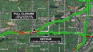 4-hour closure of I-76 in Arvada; 'Too much beer is never a good thing'