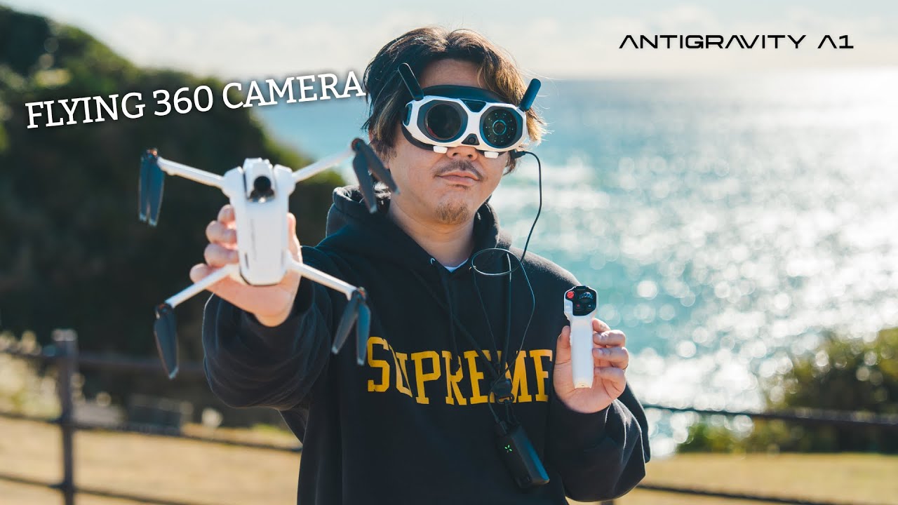 空を飛ぶ360度カメラ。世界初ドローン Antigravity A1 が別次元だった